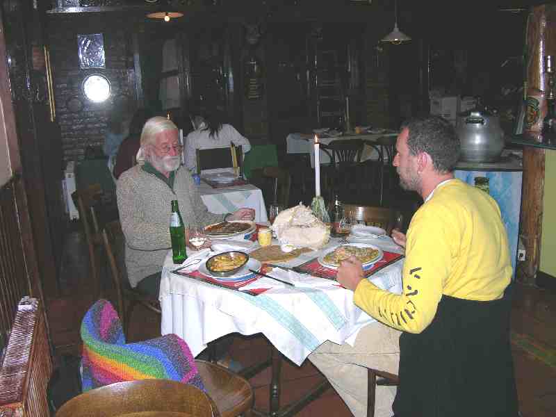 Restaurant Di Carusso in der Hosteria Outsider